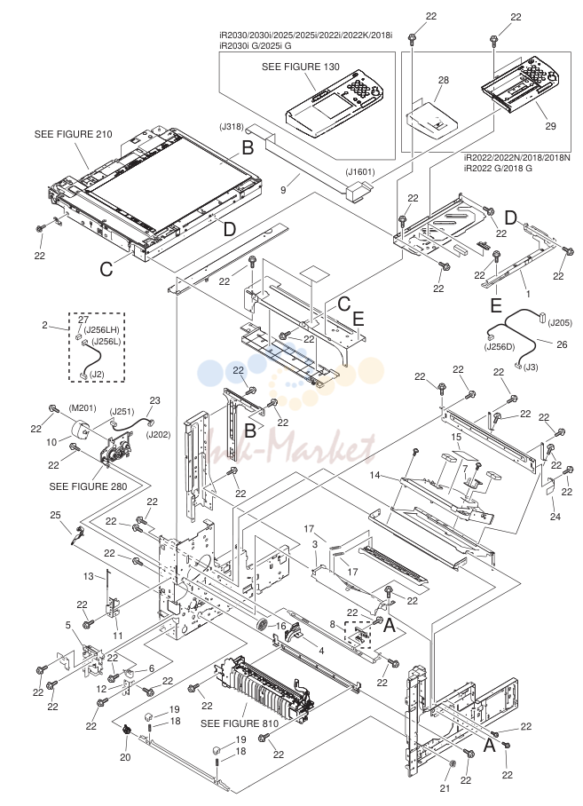 INTERNAL COMPONENTS(1)