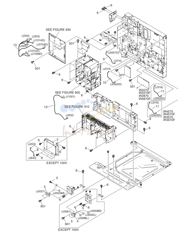 MACHINE REAR PLATE 1