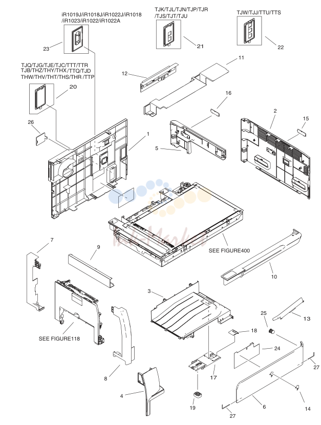 EXTERNAL COVERS, PANELS, ETC.
