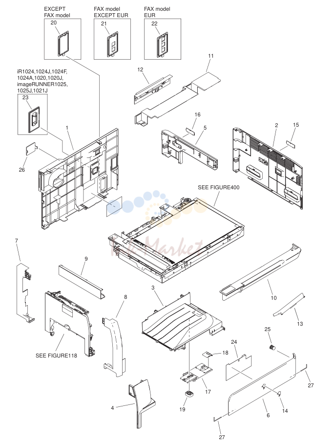 EXTERNAL COVERS, PANELS, ETC.