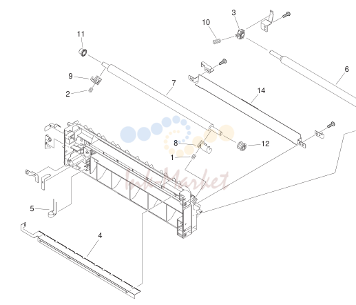 TRANSFER MOUNT в сборе