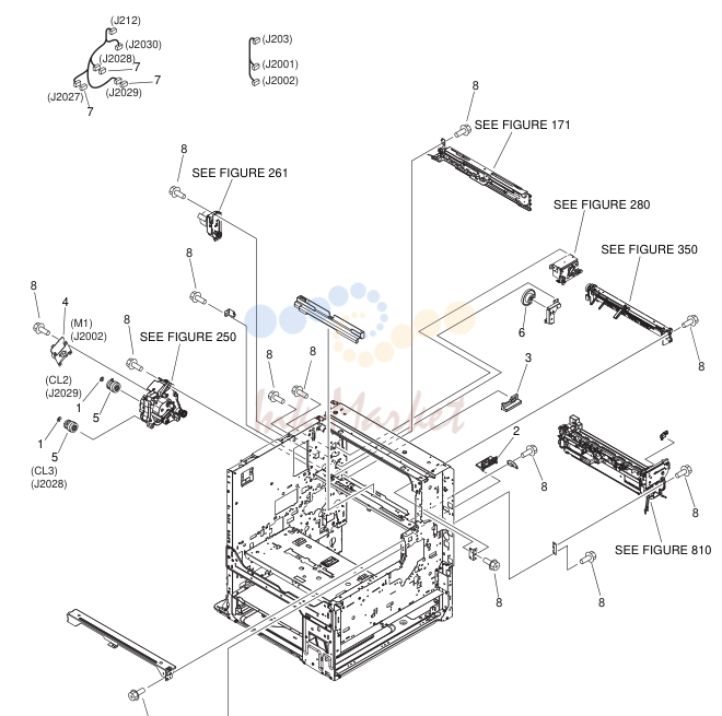 INTERNAL COMPONENTS 4 (iR2545/2535 Series)