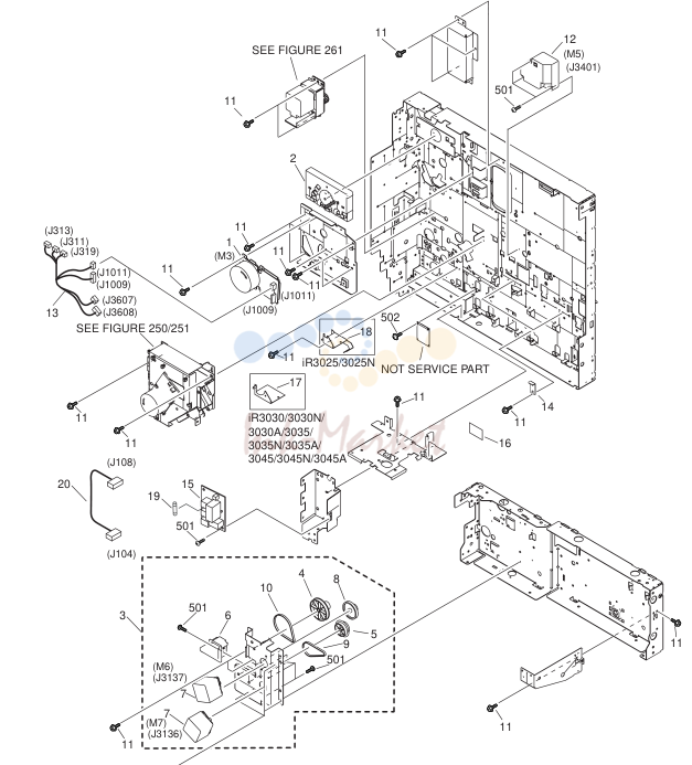 MACHINE REAR PLATE 2
