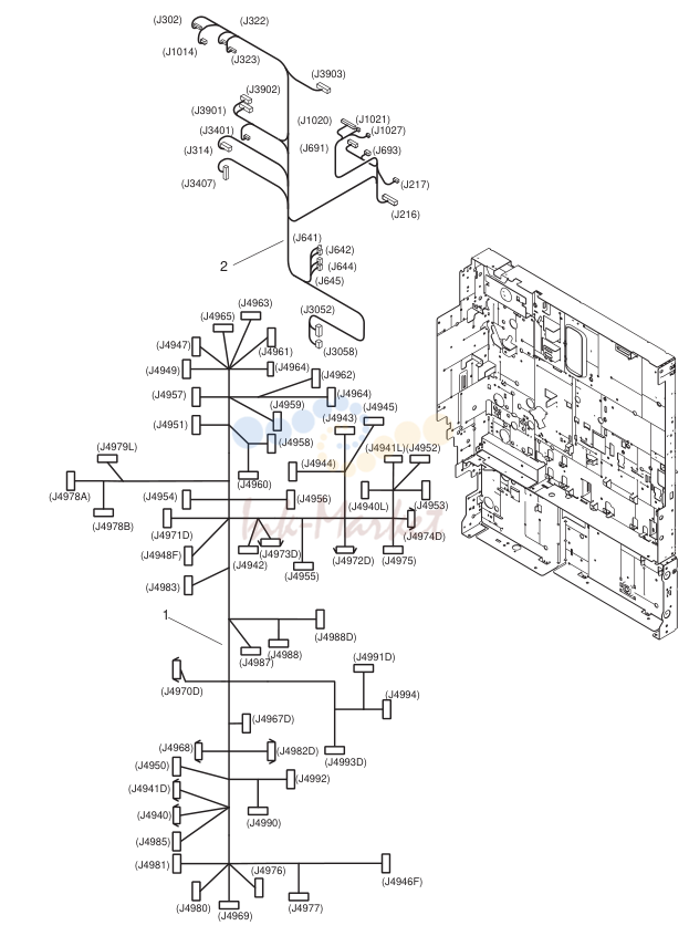 MACHINE REAR PLATE 3