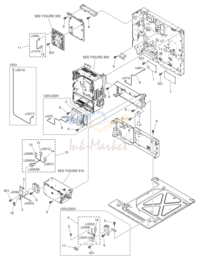 MACHINE REAR PLATE 1