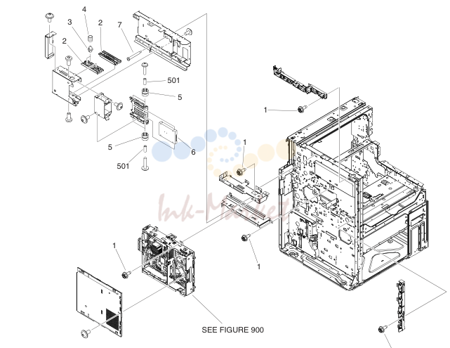 MACHINE REAR PLATE 2