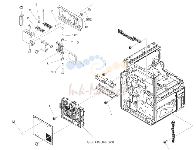 MACHINE REAR PLATE 2