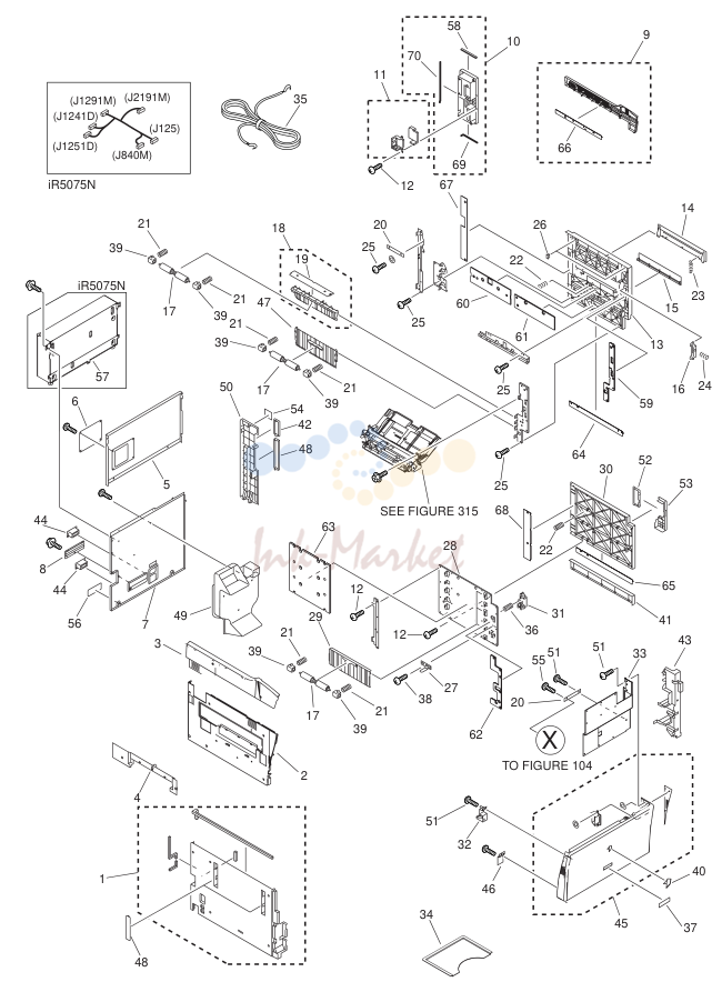 EXTERNAL COVERS, PANELS, ETC.(100V)