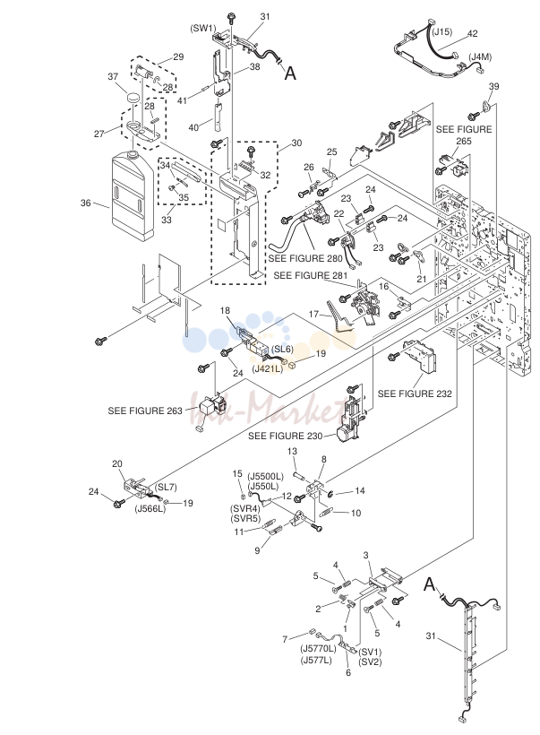 MACHINE REAR PLATE 1