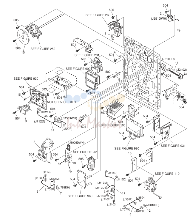 MACHINE REAR PLATE 2