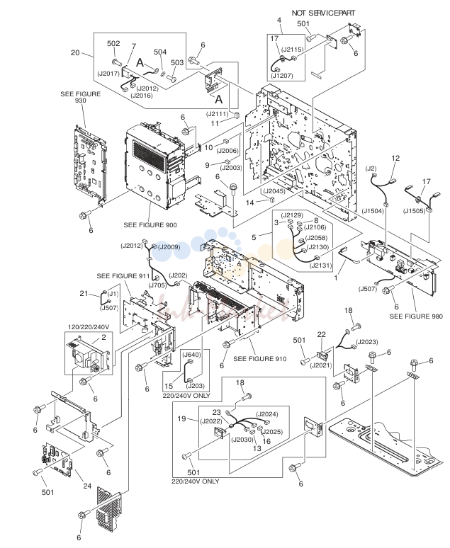 MACHINE REAR PLATE 1