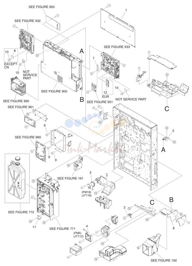 MACHINE REAR PLATE 1