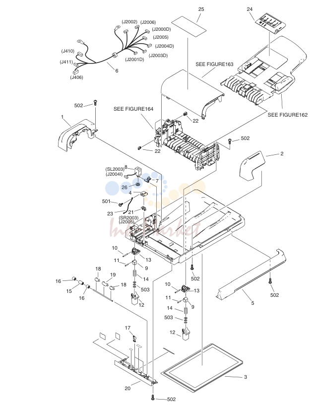 8. NPN RF ADF ASSEMBLY iR1022F/ iR1022i/