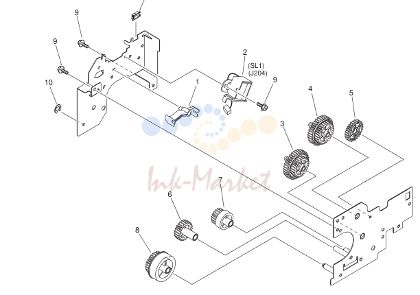 13. NPN RF REVERSE DRIVE ASSEMBLY
