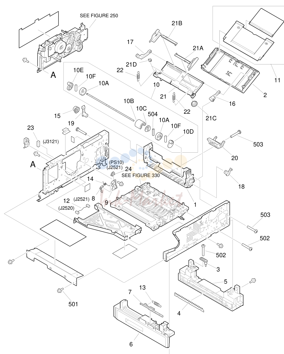 2. FIGURE 101 INTERNAL COMPONENTS 1