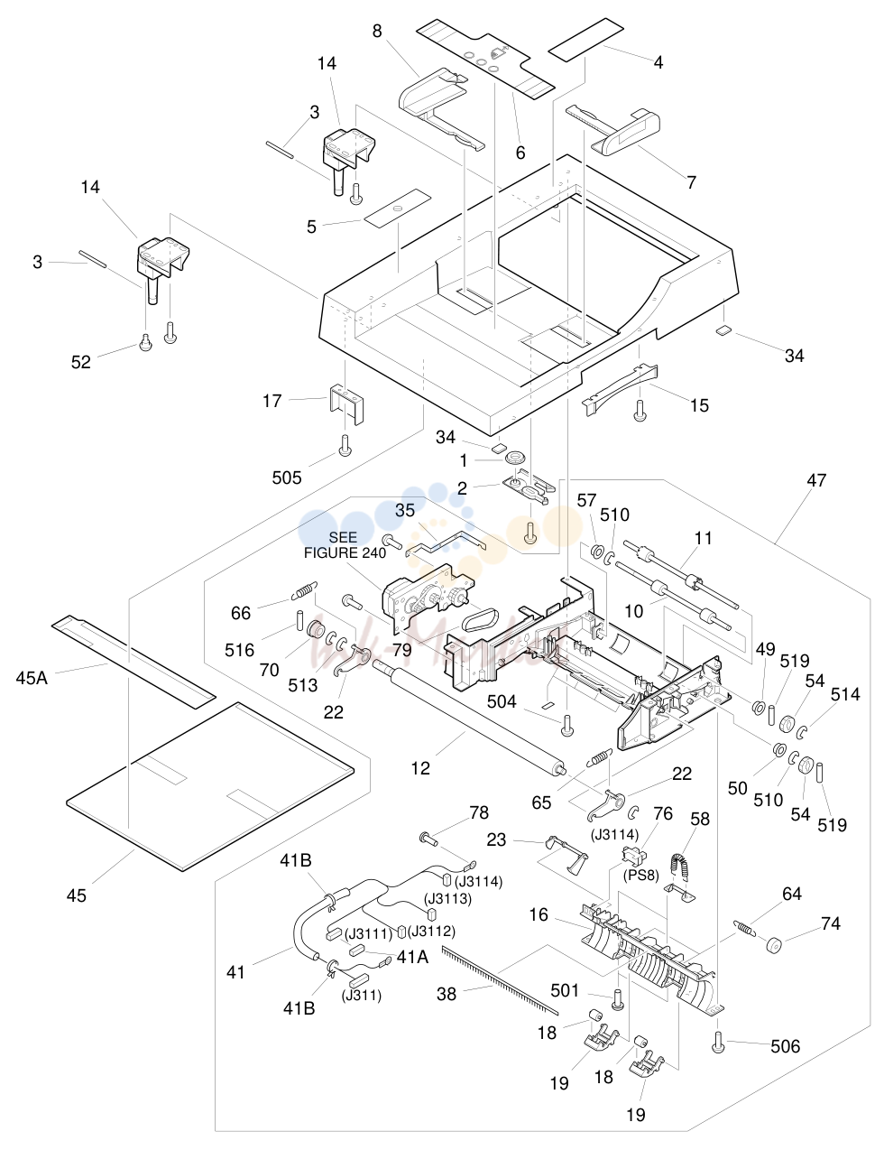5. ADF ASSEMBLY(MTD,MTE,QTM,UVF,UVG,UVH,