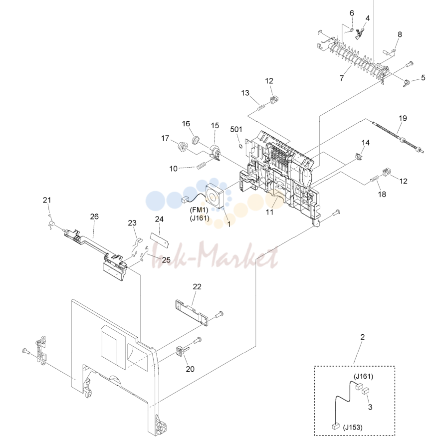 16. Figure 110 LEFT DOOR ASSEMBLY
