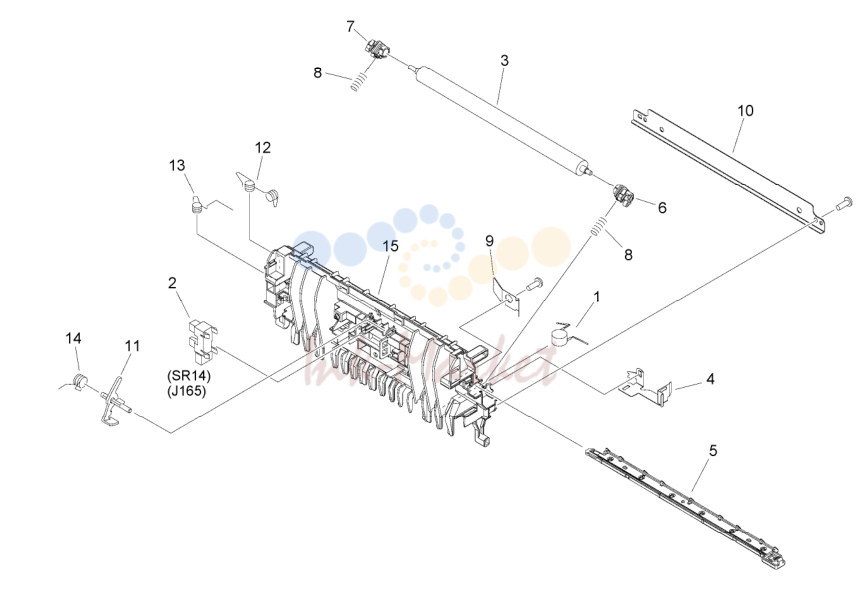 25. Figure 330 TRANSFER MOUNT ASSEMBLY