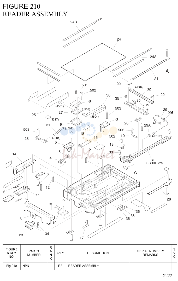 10. NPN RF READER ASSEMBLY