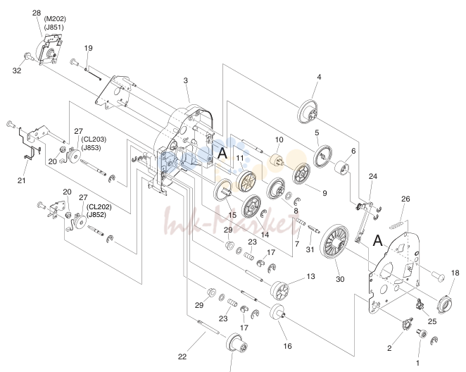 11. NPN RF MAIN DRIVE ASSEMBLY