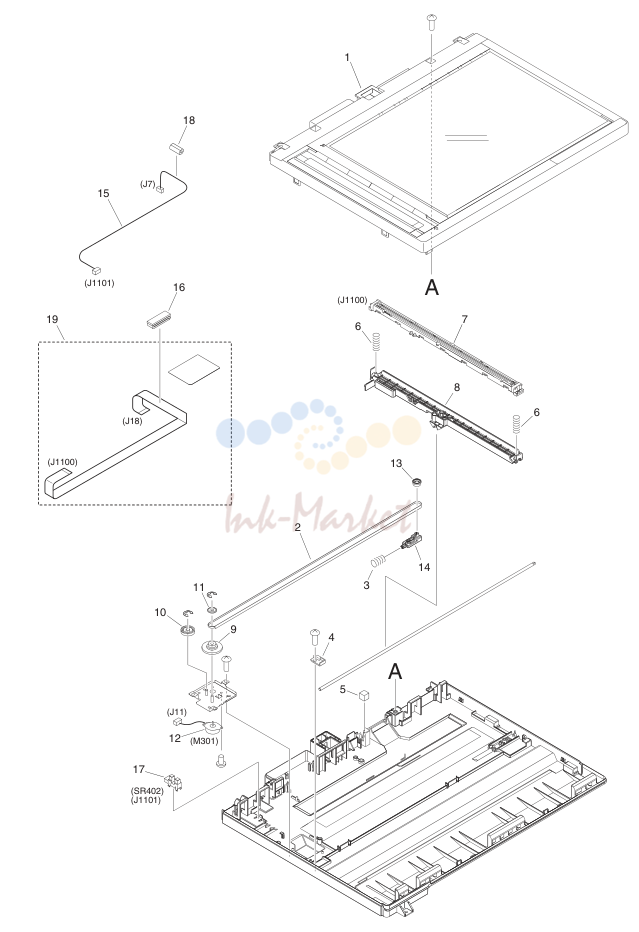 19. NPN RF READER ASSEMBLY