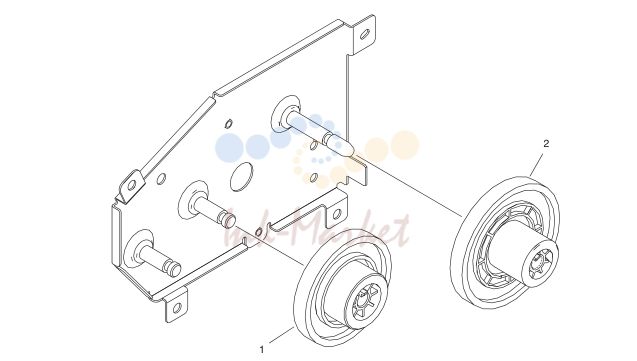 11. FM2-3350-000 1 FIXING DRIVE ASSEMBLY