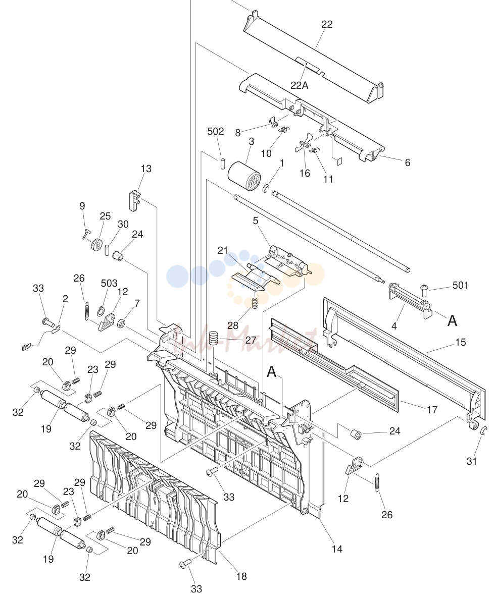 8. RIGHT DOOR ASSEMBLY