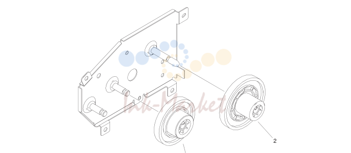 11. FM2-3350-000 1 FIXING DRIVE ASSEMBLY