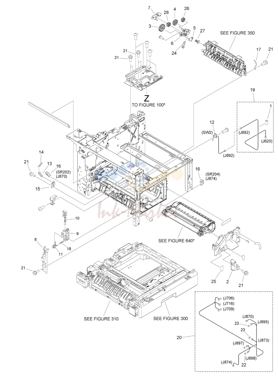 5. Figure 101A INTERNAL COMPONENTS 1