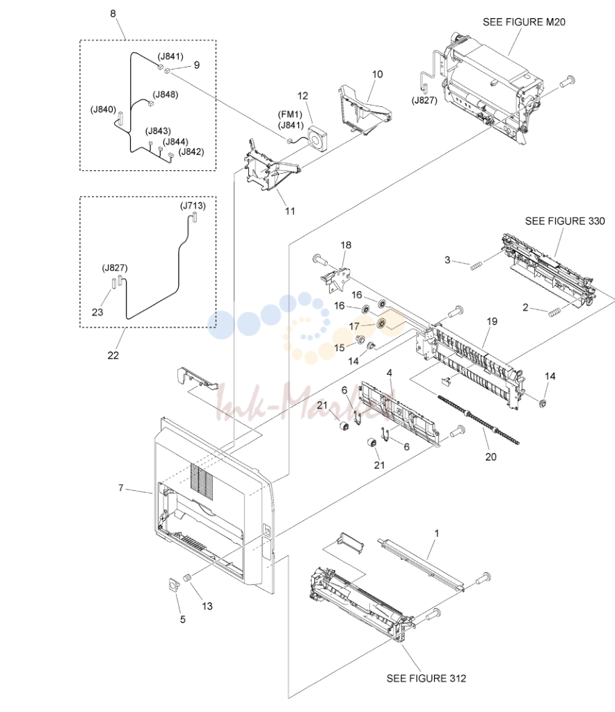 9. Figure 110 LEFT DOOR ASSEMBLY
