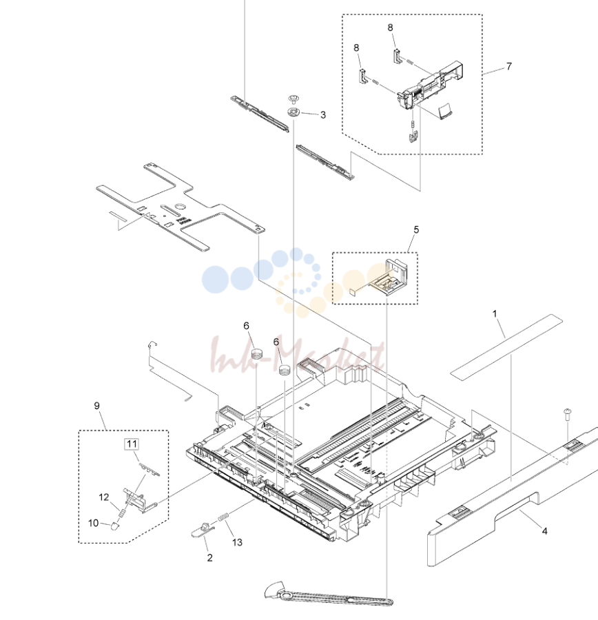 12. Figure 300 CASSETTE ASSEMBLY