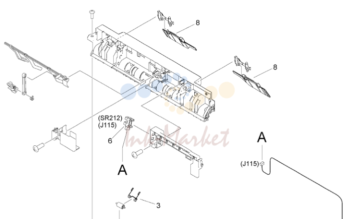 18. Figure 350 PAPER DELIVERY ASSEMBLY