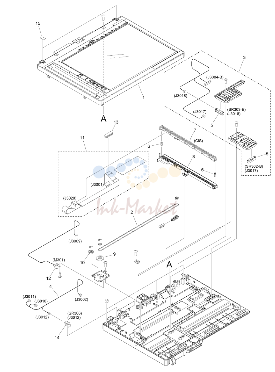 19. Figure 400A READER ASSEMBLY