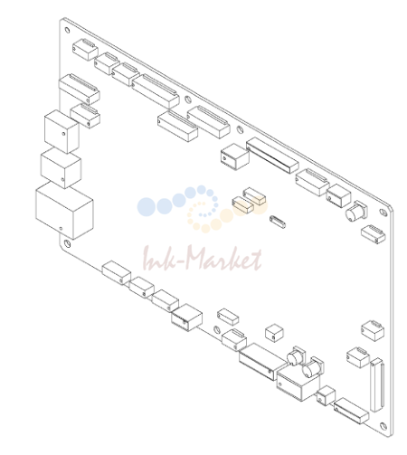 22. Figure 900 CONTROLLER PCB ASSEMBLY