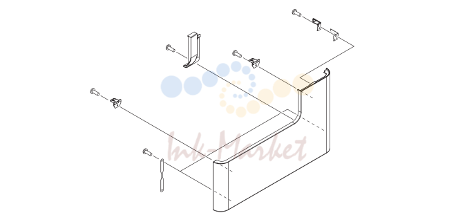 4. FM3-9256-000 1 FRONT DOOR ASSEMBLY