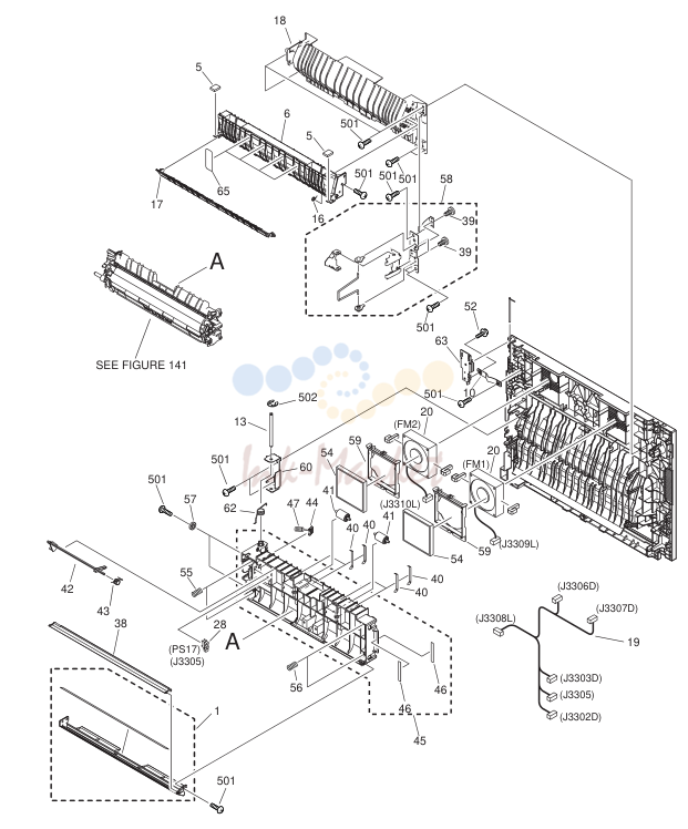 12. FM3-4354-000 1 RIGHT DOOR ASSEMBLY SEE NOTE1CN
