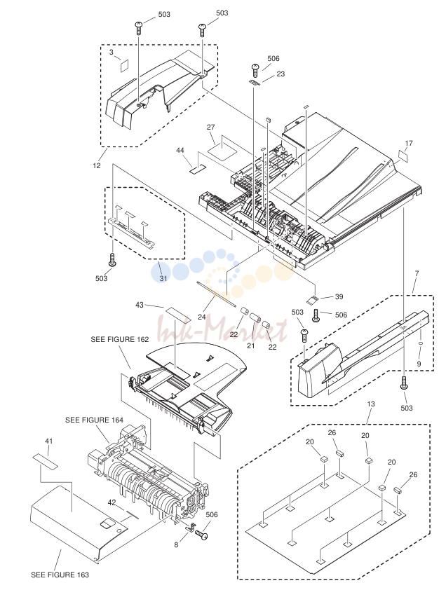 16. NPN RF DADF ASSEMBLY MSVS,MGY,SUH,SUS,SV