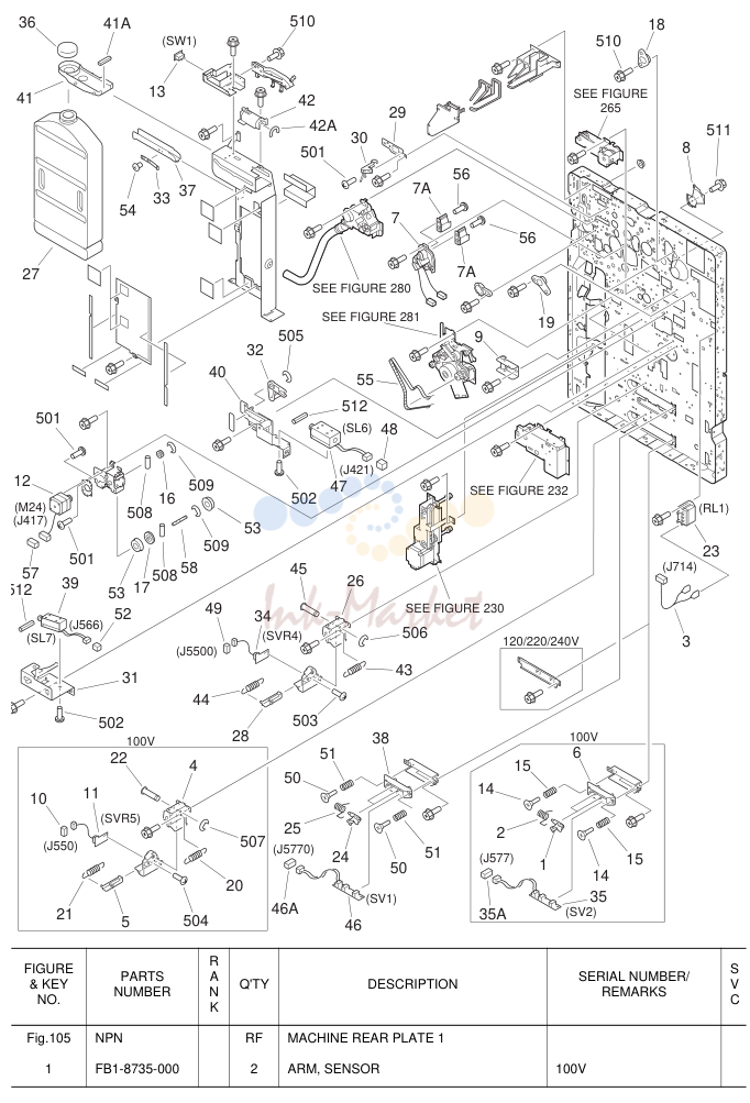 8. NPN RF MACHINE REAR PLATE 1