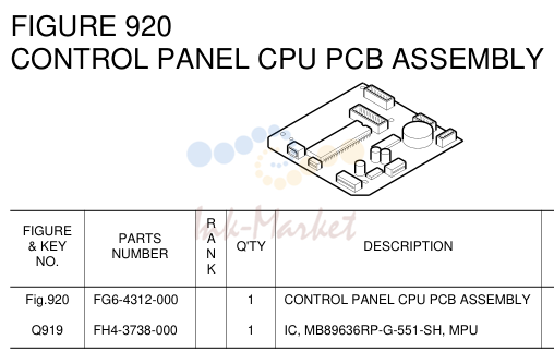 11. FG5-9847-000 1 POWER SUPPLY UNIT-L1 120V