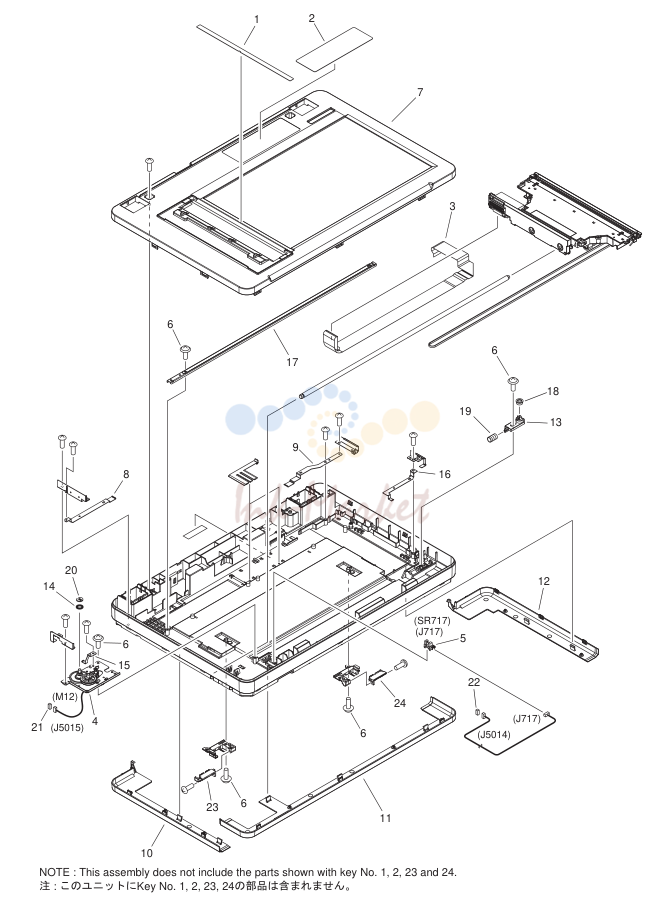 19. FM3-1356-000 1 1 READER ASSEMBLY