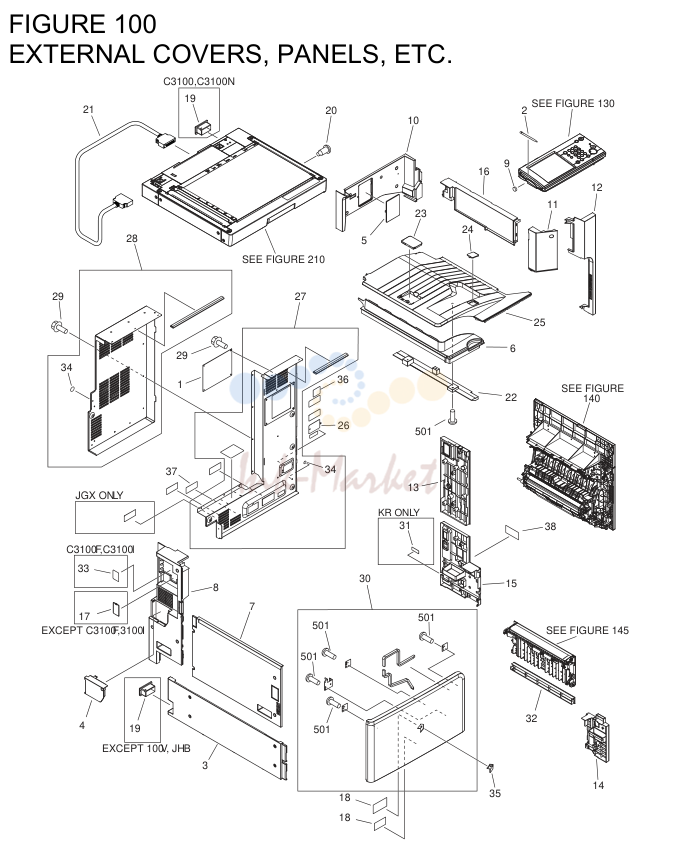 3. NPN RF EXTERNAL COVERS, PANELS, ETC.
