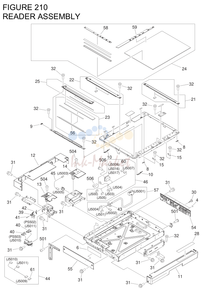 17. NPN RF READER ASSEMBLY