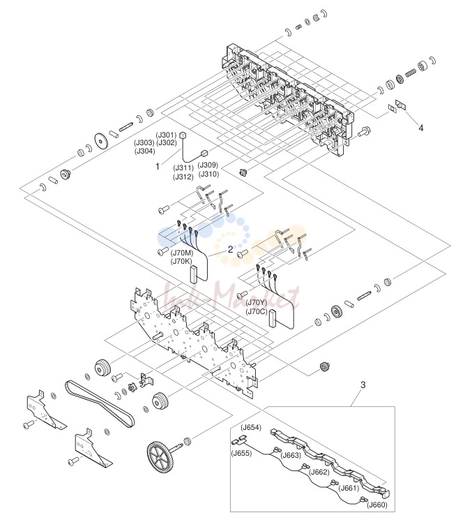 18. FG6-9016-000 1 MULTI FAN ASSEMBLY DUPLEX TYPE