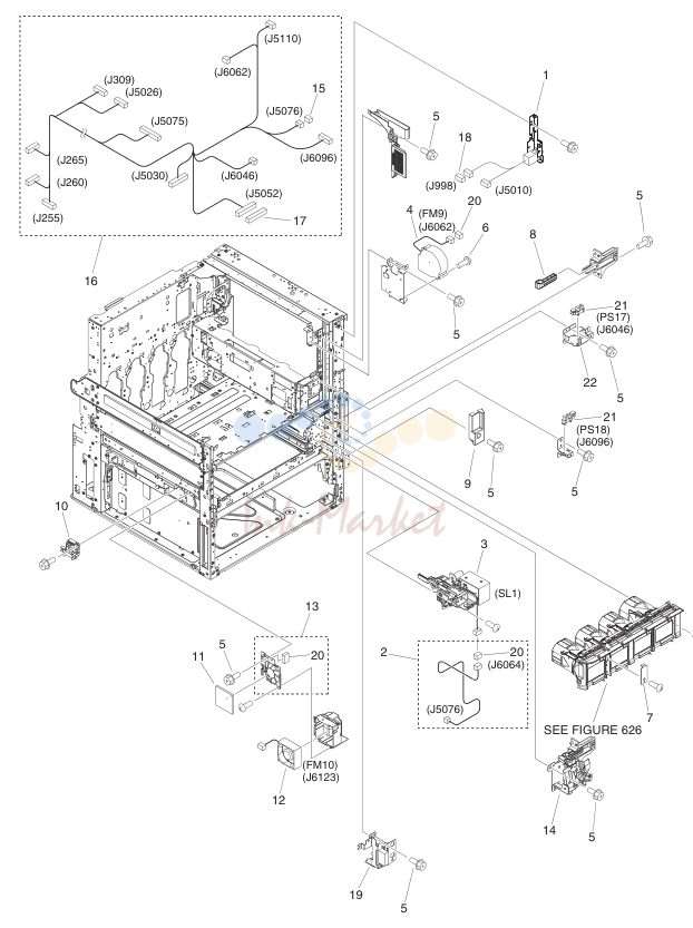 6. NPN RF MACHINE FRONT PLATE