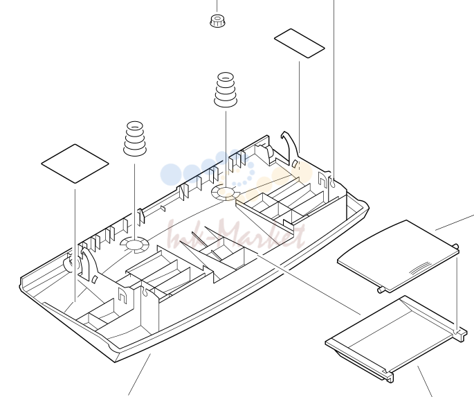 8. MULTI-PURPOSE TRAY ASS'Y