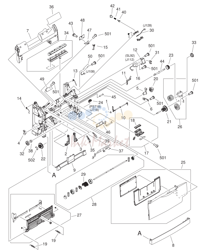 4. NPN RF FRONT FRAME ASS'Y