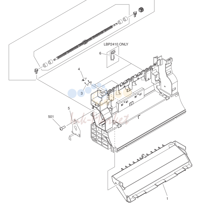 7. NPN RF REAR FRAME ASS'Y