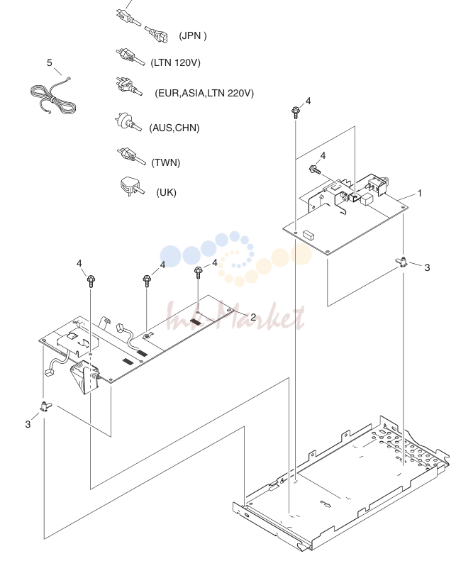 9. NPN RF POWER CORD TERMINAL ASSEMBLY