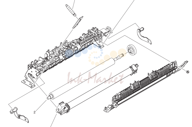 7. FM3-5691-000 1 FIXING PAPER DELIVERY ASS'Y 120V
