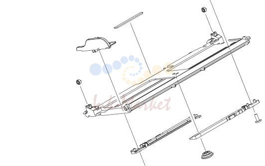15. RM1-2711-030 1 MULTI PURPOSE TRAY ASS'Y
